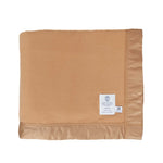 British-made Merino wool blankets medium weight warm traditional satin-style ribbon trim, available in 7 colours