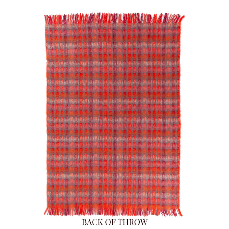 Carmen Mohair Blanket Flame