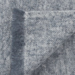 100% Alpaca throw lightweight ultra soft and warm two-tone light and dark grey soft fringed edge top-quality 122 x 183 cm