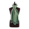 Luxury Pashmina Shawl Sage