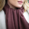 Luxury Pashmina Shawl Chicory