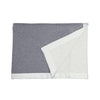 Double Sided Cashmere Blanket Grey