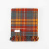  100% pure new wool British-made knee rug in Antique Buchanan tartan top-quality From The Wool Company