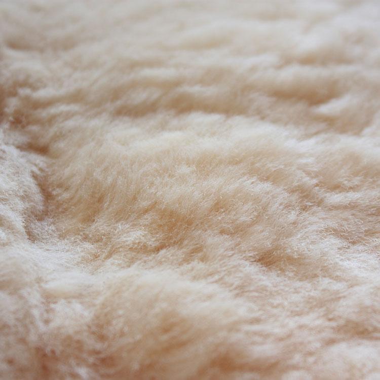 Natural creamy colour large medical sheepskin, dense, shorn fleece and super soft providing all-year-round comfort & support 