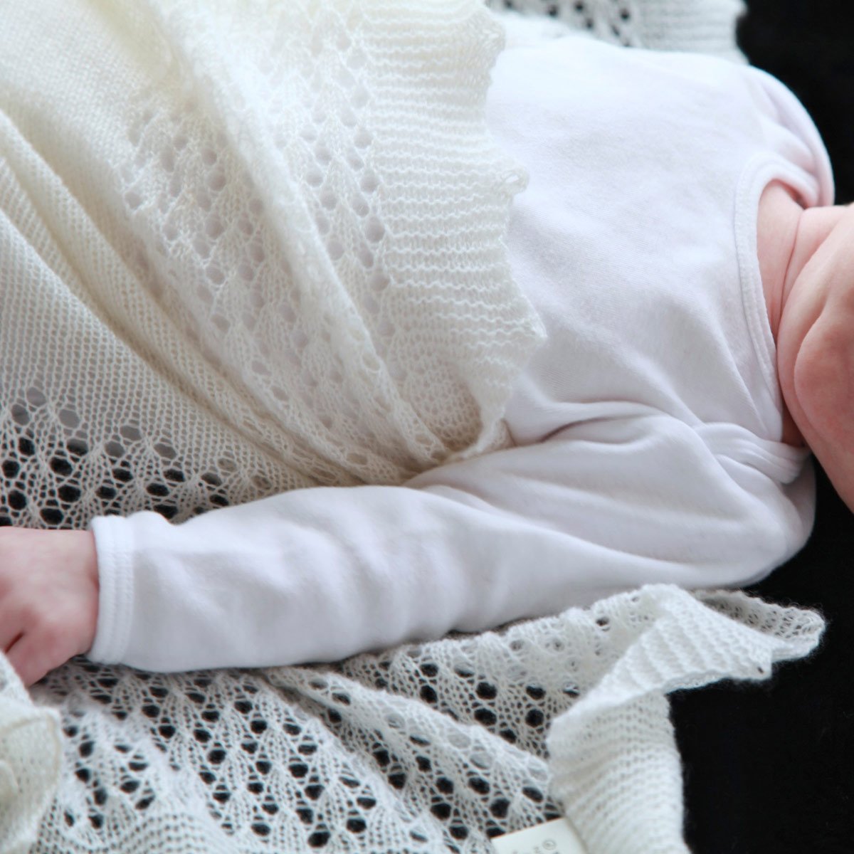 Lace Baby Shawl | 100% Cashmere | The Wool Company
