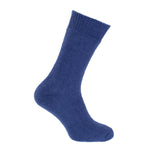 Calf length mohair trekking socks hardwearing & warm 9 colours 3 sizes made in England top-quality fully double terry looped