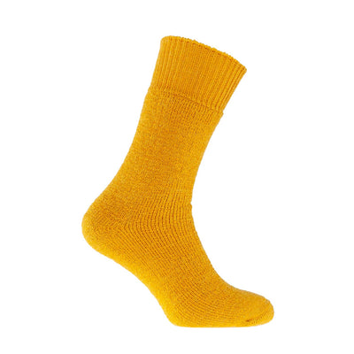 Calf length mohair trekking socks hardwearing warm & thick 9 colours 3 sizes made in England top-quality By The Wool Company