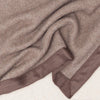 Double Sided Cashmere Blanket Mocha