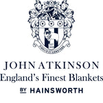 British-made Merino wool blankets medium weight warm traditional satin-style ribbon trim, available in 7 colours 