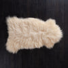 Seconds natural ec0-tanned undyed sheepskin thick and luxurious. Fleece length varies between rugs and the seasons, quality British hide