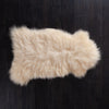 Seconds natural undyed sheepskin thick and luxurious. Fleece length varies between rugs and the seasons, quality British hide