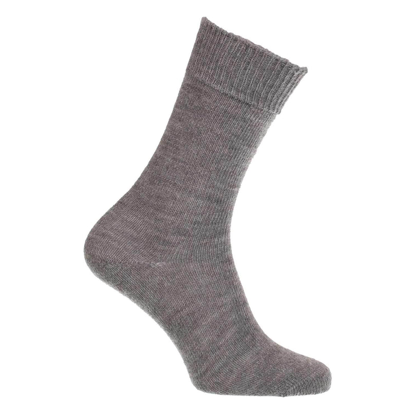 Classic design alpaca-blend socks available in 5 colours small medium & large sizes unisex socks made in England top-quality 