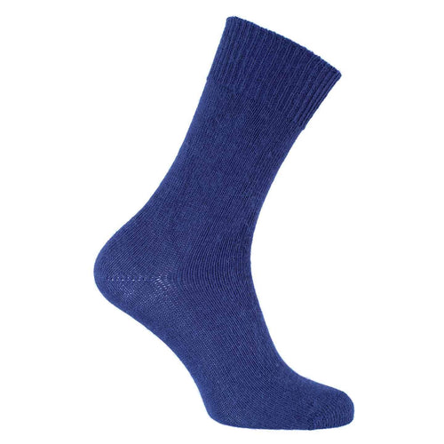 Classic design alpaca-blend socks available in 5 colours small medium & large sizes made in England From The Wool Company
