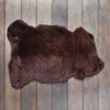 Soft, luxurious sheepskin throw in rich chocolate brown would look fabulous in any interior shorn fleece dense & supportive