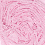 100% soft knitted cashmere stole in pale pink with short scallop fringe unique design lightweight & warm top-quality