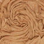 100% soft knitted cashmere shawl in fudge tones with a short scallop fringe unique design lightweight & warm top-quality 