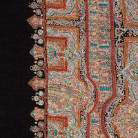 Ganderbal Hand Embroidered Pashmina Mandala -  - CLOTHING  from The Wool Company