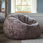 Giant Sheepskin Bean Bag in Taupe -  - Sheepskin Rugs & Throws  from The Wool Company