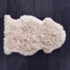 Dark cream honey coloured sheepskin. Soft and silky, thick and dense - the same colour as set honey!!  From The Wool Company