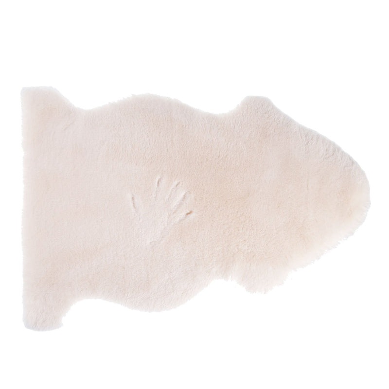 Natural ivory baby sheepskin super-soft undyed shorn to 30mm genuine sheepskin supportive and dense perfect for your baby