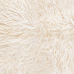 Beautifully soft long curly wool natural ivory Yeti sheepskin. A stunning boho-chic accessory for any interior. 