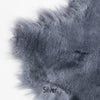 Silky soft, thick, & supportive large luxury shorn dyed sheepskin pet bed in attractive colours for a cat or dog British-made