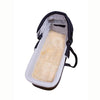 Natural sheepskin pram liner beautifully soft ivory sheepskin with cotton backing & wool padded filling supportive & cosy