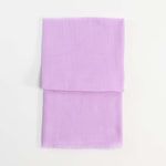 Fine wool & silk blend shawl in a soft lilac colourway with a soft fringe edge super-soft lightweight & warm top-quality