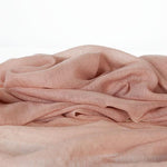 Fine wool & silk blend shawl in warm light brown tones with a soft fringe edge super-soft lightweight & warm top-quality