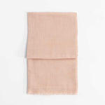 Fine wool & silk blend shawl in warm light brown tones with a soft fringe edge super-soft lightweight & warm top-quality