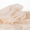 Fine wool & silk blend shawl in creamy beige oyster tones with a soft fringe edge super-soft lightweight & warm top-quality
