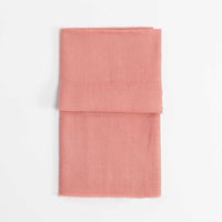 Fine wool & silk blend shawl in subtle dusky pink tones with a soft fringe edge super-soft lightweight & warm top-quality