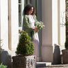 Fine wool & silk blend shawl in a khaki green colourway with a soft fringe edge super-soft lightweight & warm top-quality