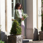 Fine wool & silk blend shawl in a khaki green colourway with a soft fringe edge super-soft lightweight & warm top-quality