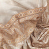100% cashmere throw super-soft warm & cosy beige golden & cream tones paisley style pattern finest quality luxury throw