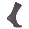 100% natural silk ultrafine men's socks black & dark grey UK size 6.5 - 11 top-quality lightweight & warm By The Wool Company