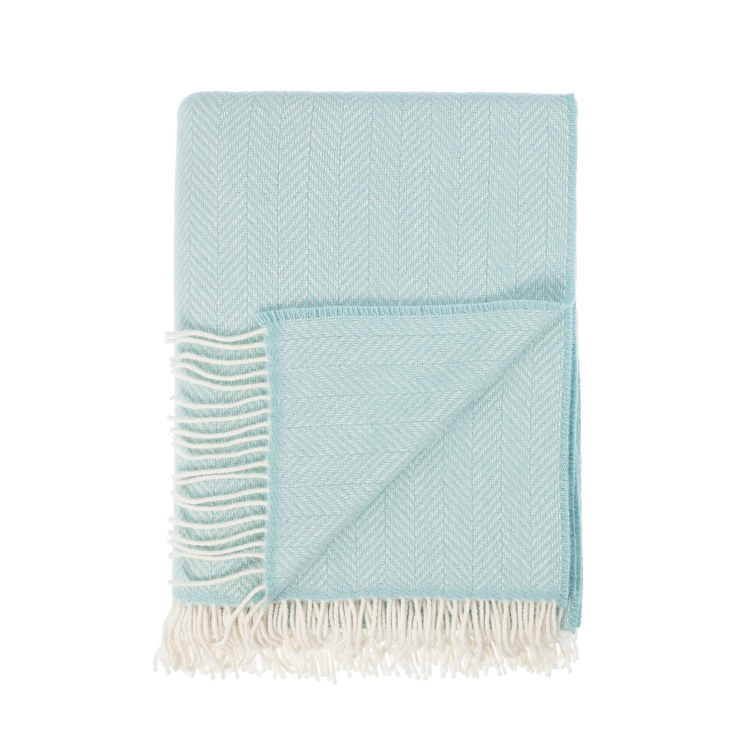 Wool Throw Large Duck Egg Blue Throw Cotton Cable Knit Duck Egg