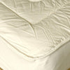 Reversible mattress topper with Merino wool pile with a luxurious lambswool filling.  super-soft, high-quality cotton cover 