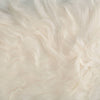 Beautiful natural white undyed sheepskins with very fine, soft, and silky long wool. Each one is unique and a real statement.