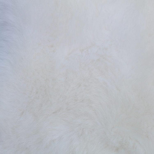 Quad size British sheepskin, soft & silky longwool fleece. Choose undyed natural white or vibrant dyed colours, super luxury!