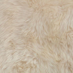 Quad size British sheepskin, soft & silky longwool fleece. Choose undyed natural white or vibrant dyed colours, super luxury!