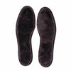 Luxury sheepskin insoles, super-soft brown sheepskin & latex grippy base for maximum comfort & stability By The Wool Company
