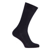 Classic design 100% Merino wool short tailored socks available in black dark grey & navy 4 sizes made in England top-quality