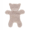 Beige-oyster-coloured soft & cuddly sheepskin teddy bear hot water bottle cover. naturally warming, comforting & insulating,