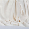 Hand-crafted 100% baby cashmere pashmina handwoven natural creamy off-white finest-quality super-soft special shawl 