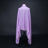 Hand-crafted 100% embroidered Zari cashmere pashmina lavender with gold thread finest-quality super-soft special shawl